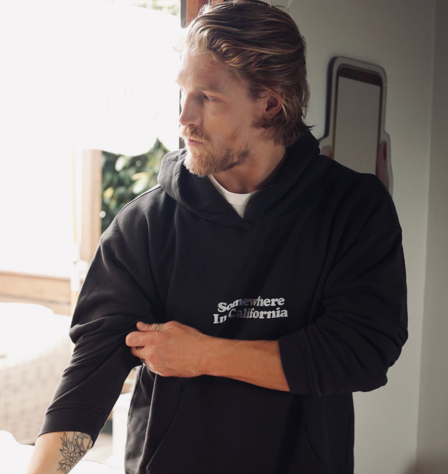 Somewhere In California Pullover Hoodie Unisex