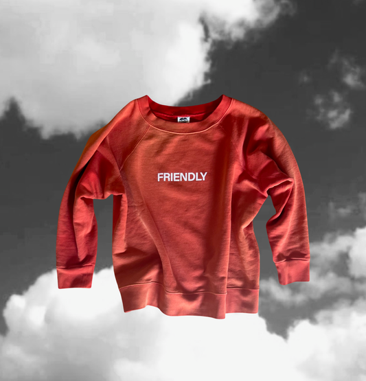 ☀️ SAMPLE SALE- Fitted Crew For Her / FRIENDLY in in Dynamite