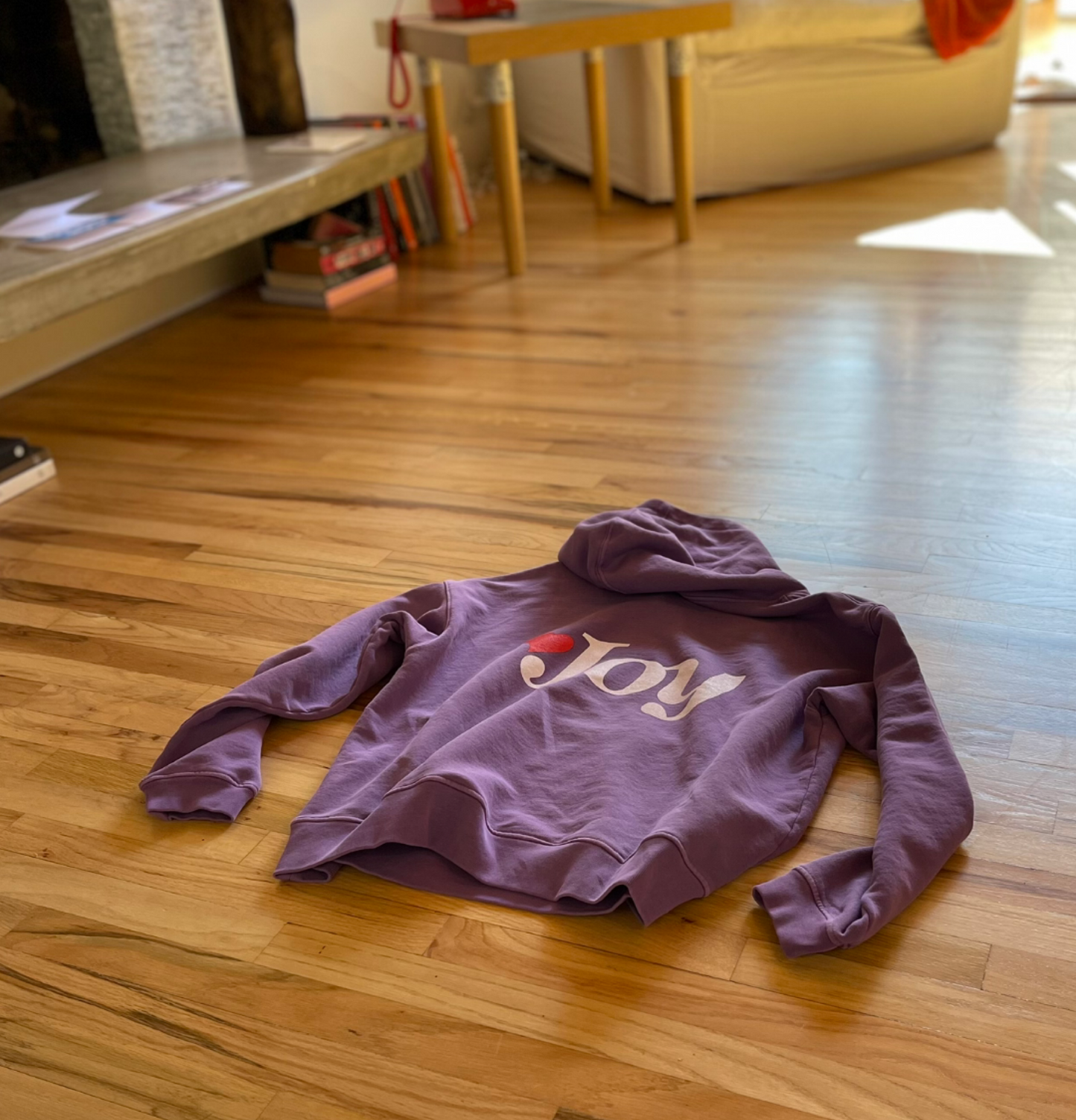 ☀️ SAMPLE SALE- Unisex Pullover hoodie UR MY JOY in Grimace
