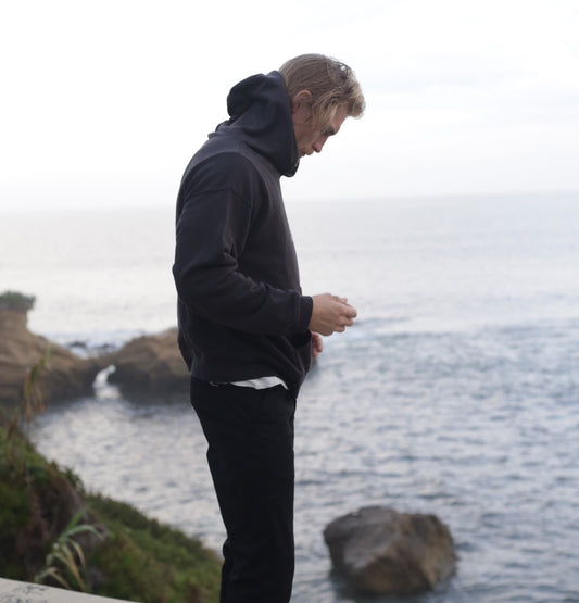 ☀️ SAMPLE SALE- First Edition Pullover Hoodie in Vinyl / For Him or Her