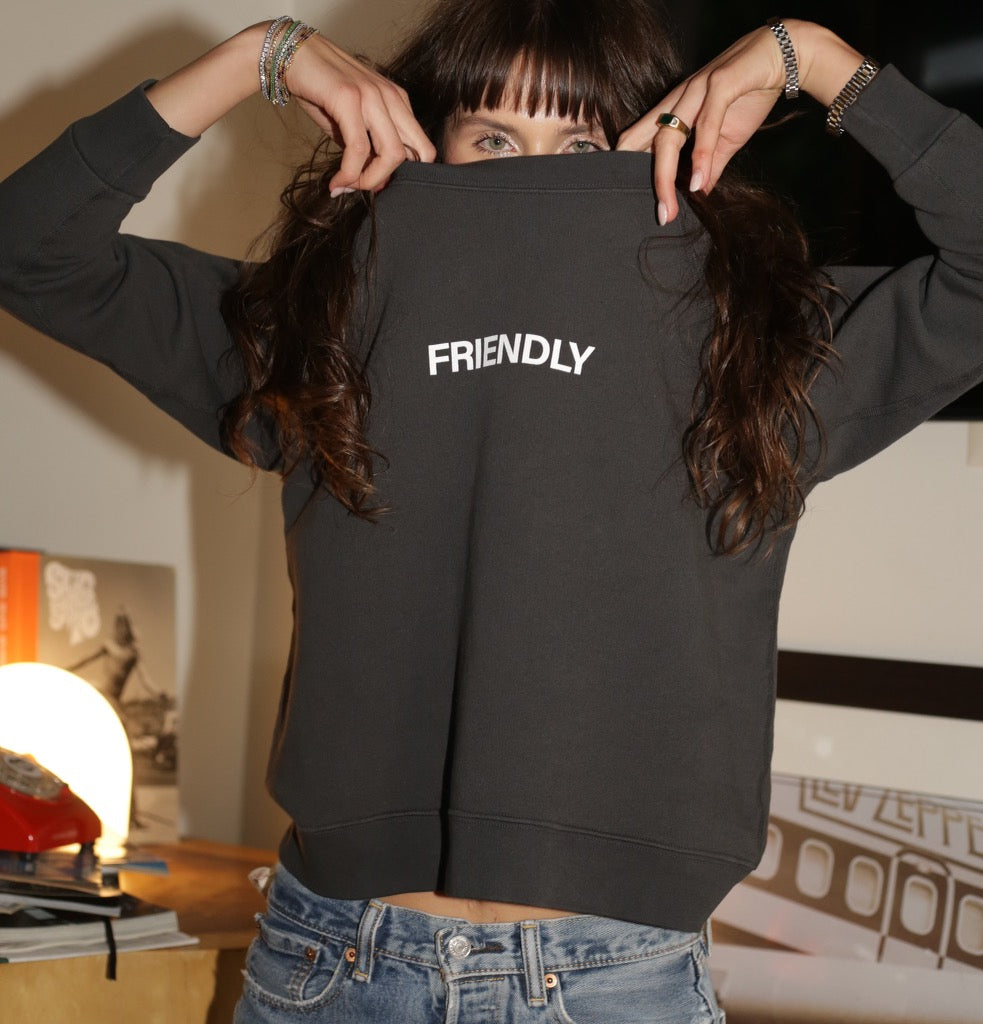 ☀️ SAMPLE SALE- Fitted Crew For Her / FRIENDLY in BLVD