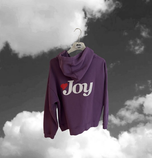 ☀️ SAMPLE SALE- Unisex Pullover hoodie UR MY JOY in Grimace